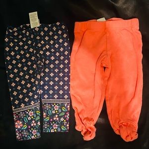 New born Carter’s pants. Like New/ used once. Cute and cozy/ 3 months old.